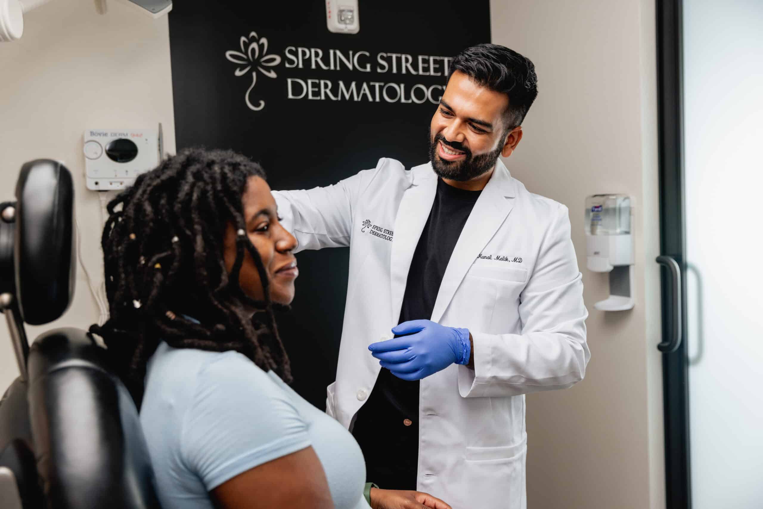 spring street dermatology acne scarring consultation new york city ny